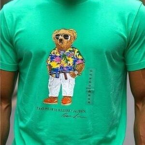 Rare RL Polo Hawaiian Bear Ralph Lauren T Shirt - new condition, never worn